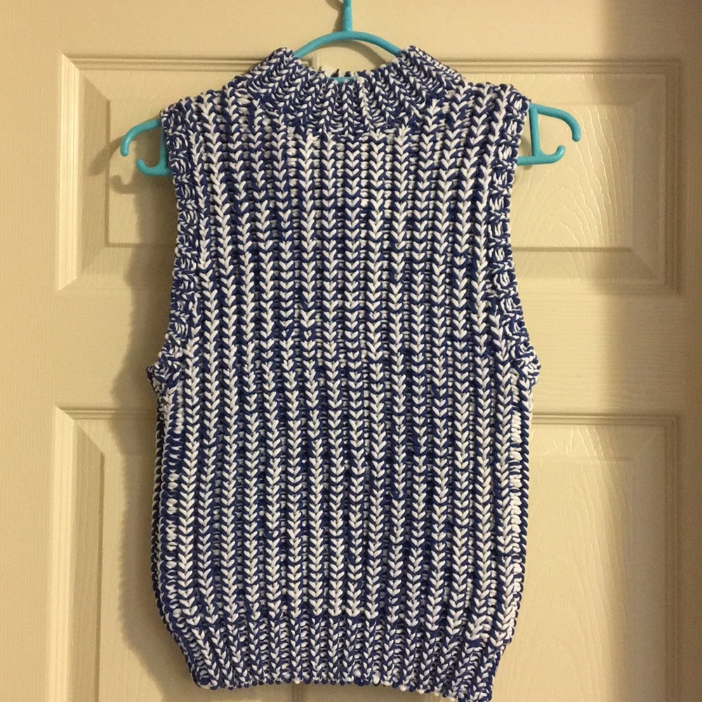 Alice and olivia tomi sleeveless mock neck sweater - Picture 4 of 8